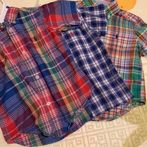 3T RALPH LAUREN button down shirts.